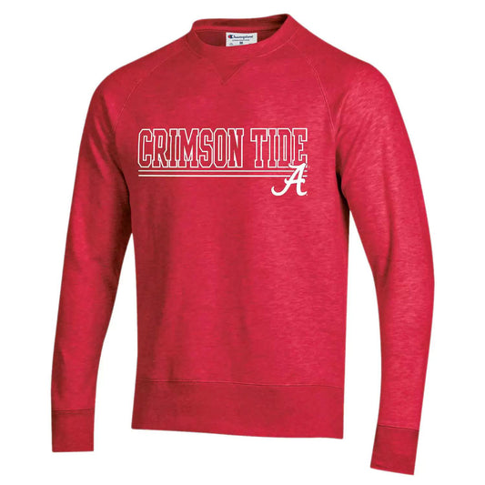 Champion Alabama Crimson Tide Medium Crew Neck Embroidered Sweatshirt M