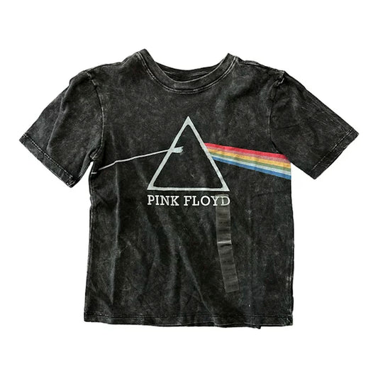 Pink Floyd Boy's Graphic Screen Print Short Sleeve T-Shirt L