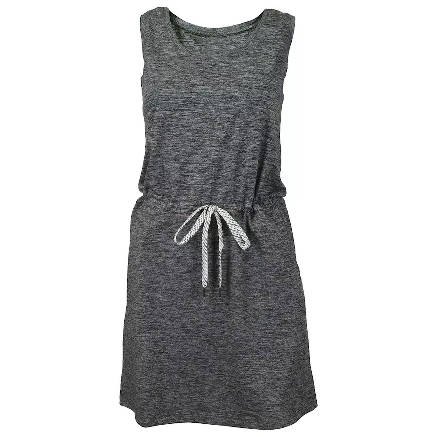 Member's Mark Women's Adjustable Drawstring Semi Fitted Sleeveless Favorite Soft Dress