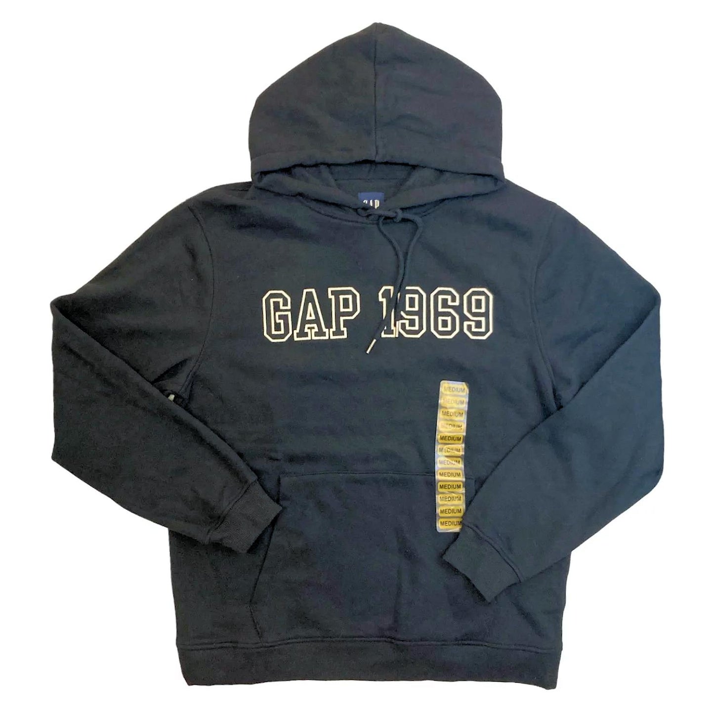 GAP Men's Varsity Inspired 1969 Logo Long Sleeve Hoodie