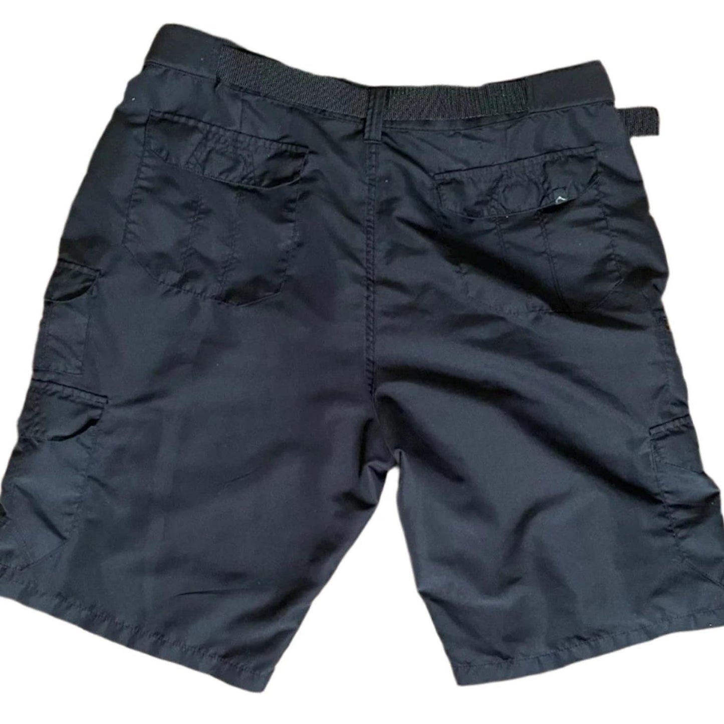 Denali Men's Hybrid Belted Cargo Shorts Black 36