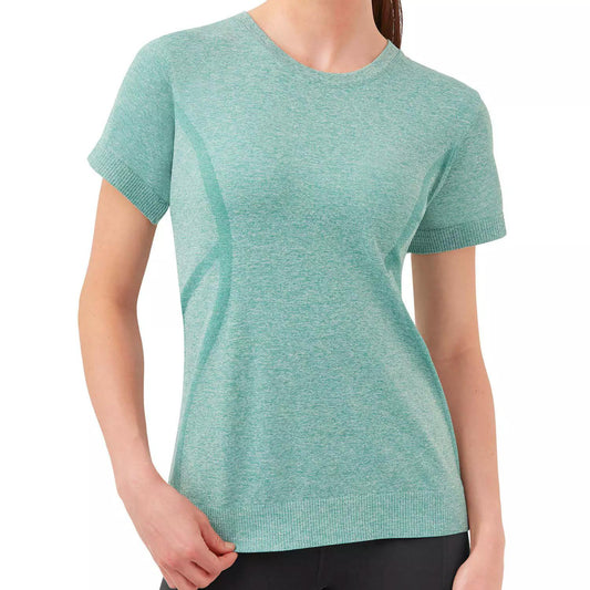 Member's Mark Ladies Work It Out Active Tee Astro Teal M