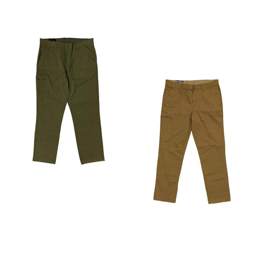 Weatherproof Men's Flex Waistband Dakota Utility Stretch Twill Pants