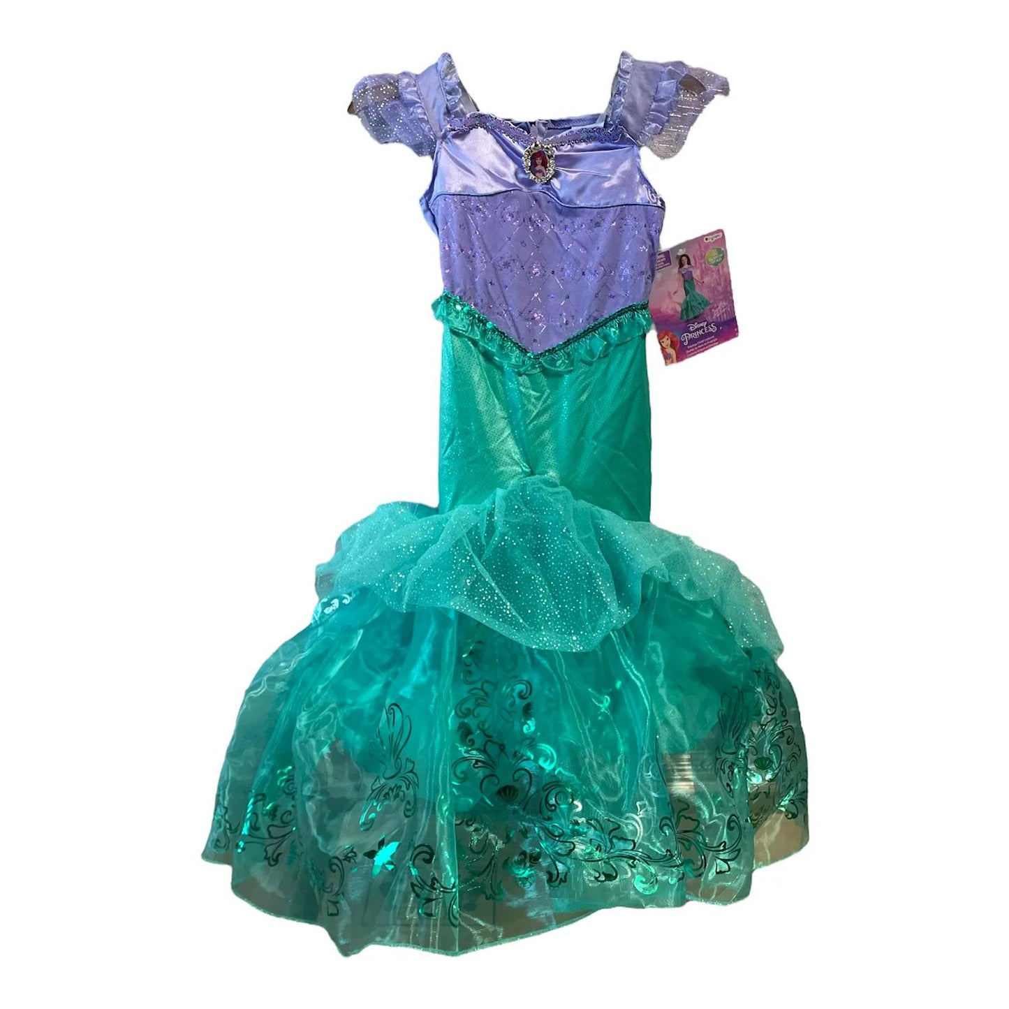 Disguise Girl's Prestige Disney Princess Dress Pretend Play Costume Dress-Up