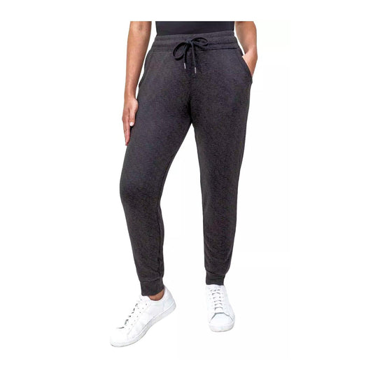 Member's Mark Ladies Sherpa Lined Jogger Charcoal Gray M