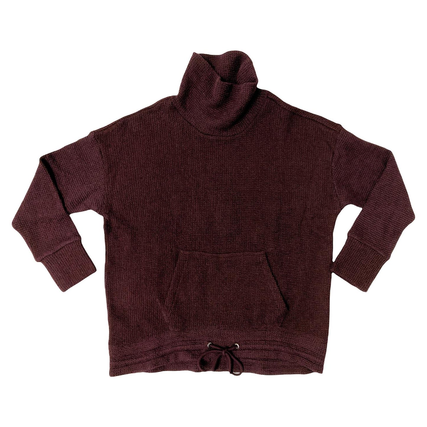 Member's Mark Funnel Neck Textured Pullover with Thumbholes