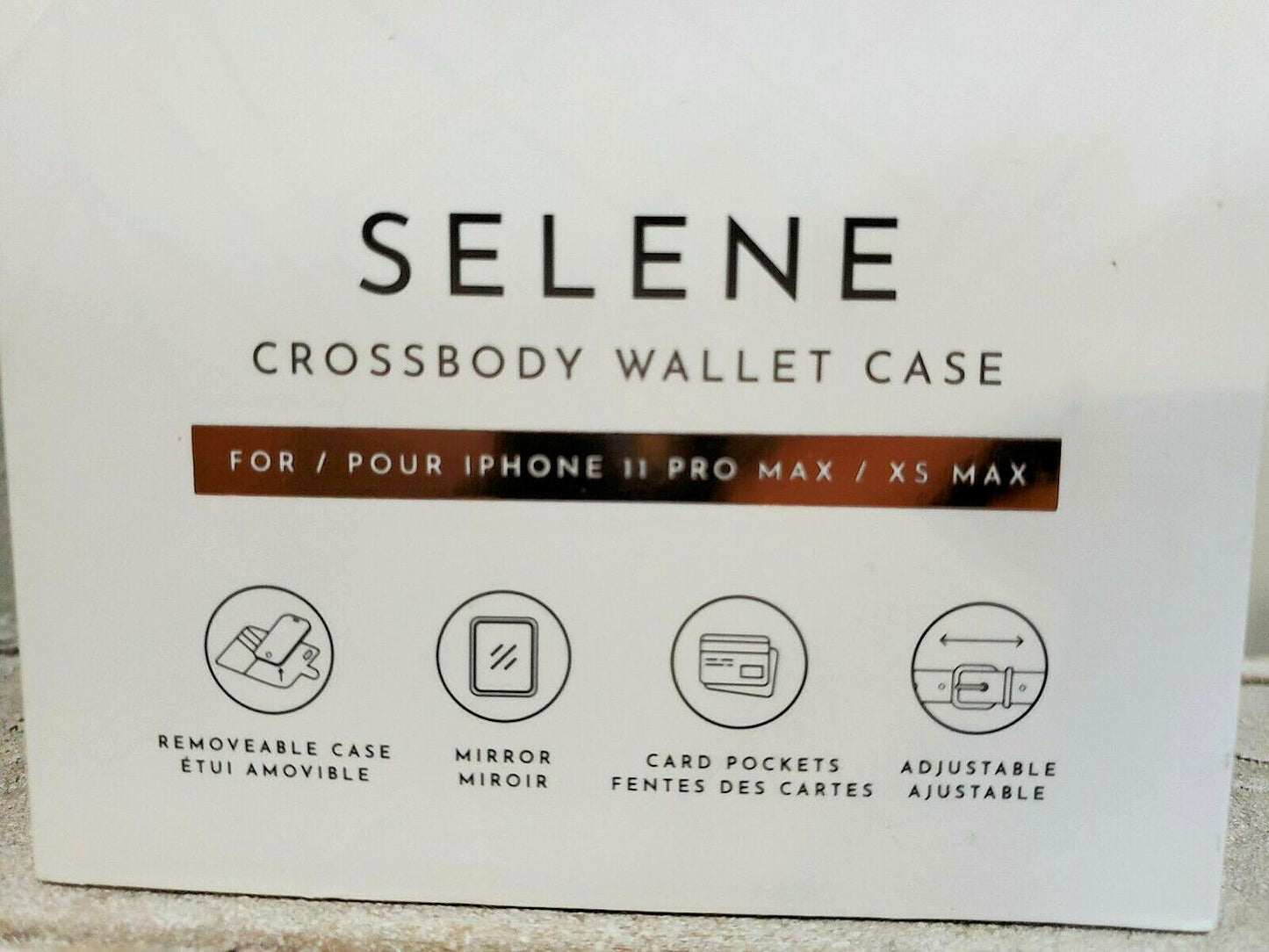 Habitu HSI11PMGR iPhone 11 Pro Max XS Max Selene Crossbody Wallet Magnetic Case Green