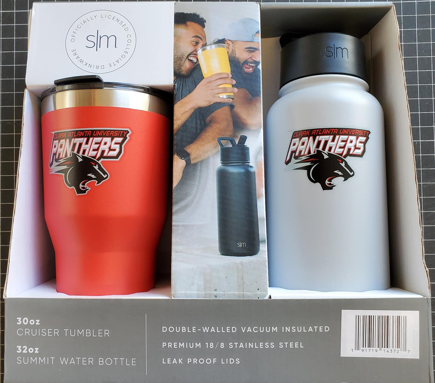 Clark Atlanta University Panthers NCAA Licensed Insulated Drinkware 2 Pack