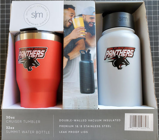 Clark Atlanta University Panthers NCAA Licensed Insulated Drinkware 2 Pack