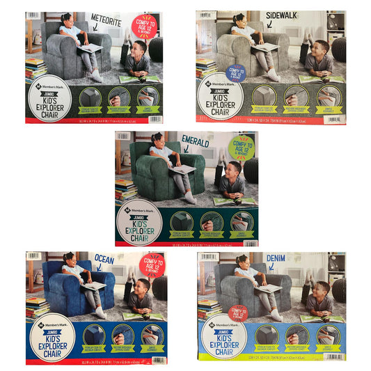 Member's Mark Jumbo Kids' Explorer Chair Choose Color