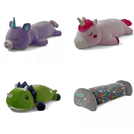 Kids Glow-In-The-Dark Soft Squishy Pillow Choose Style