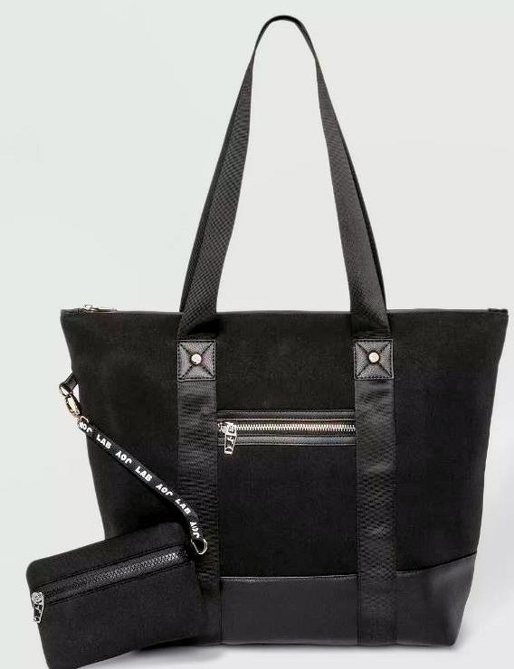 Neoprene Tote Handbag Padded Laptop Area