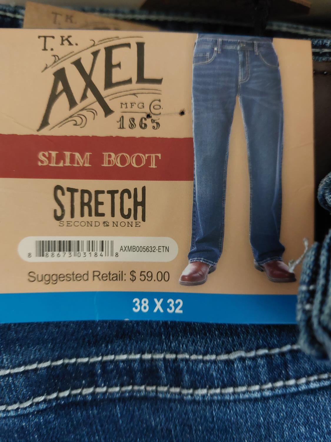 Men's axel hot sale bootcut jeans