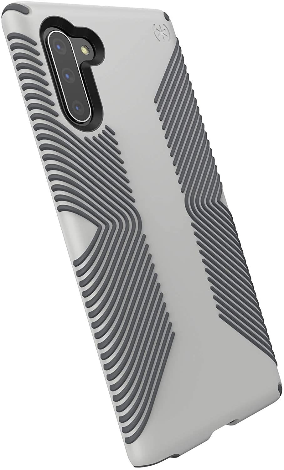 Speck Presidio Grip Samsung Galaxy Note 10 Case, Marble Grey/Anthracite Grey