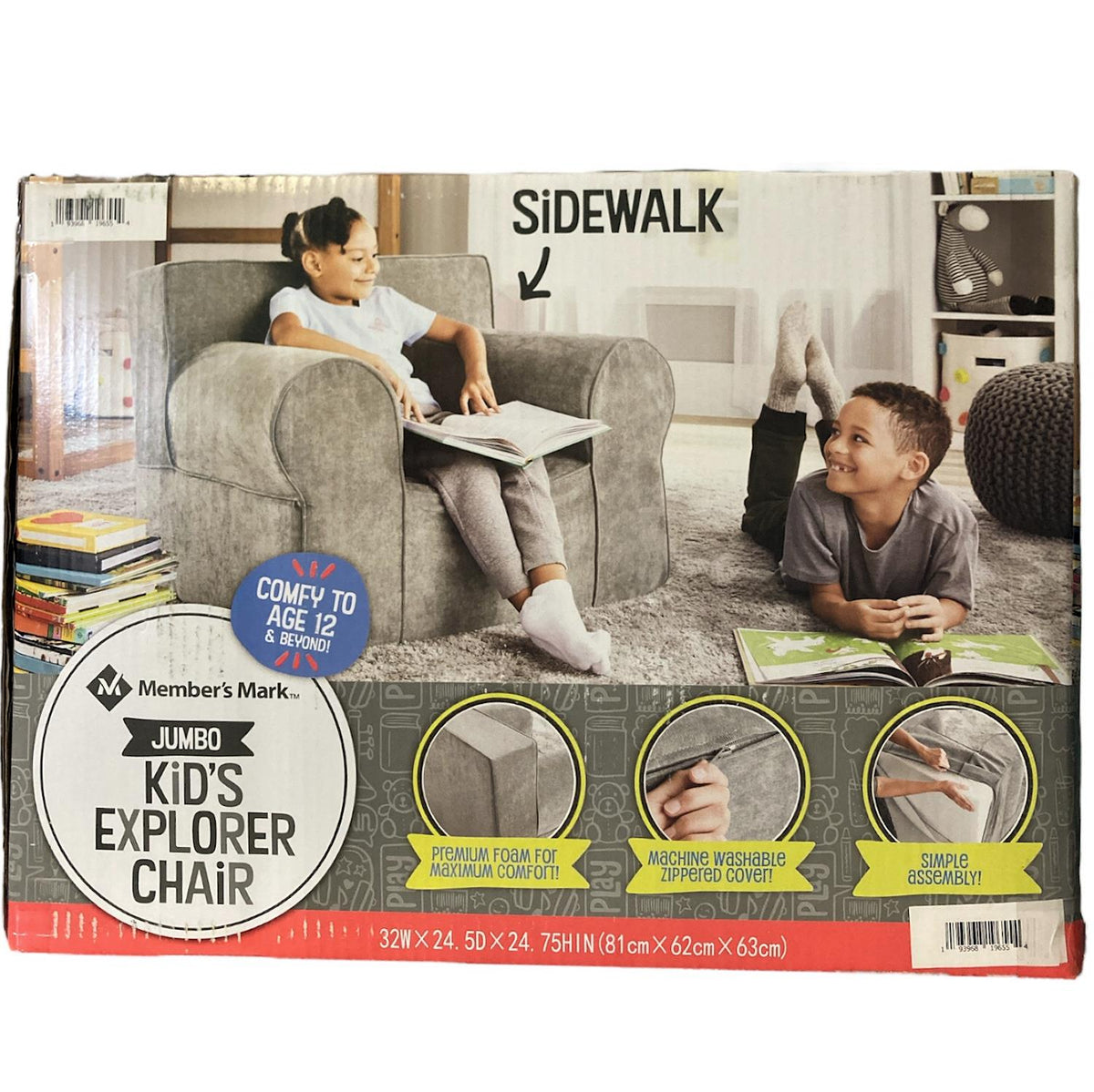 Mini Explorer Riding Chair Member's Mark Jumbo Kids' Explorer Chair Choose Color – Central Outlets