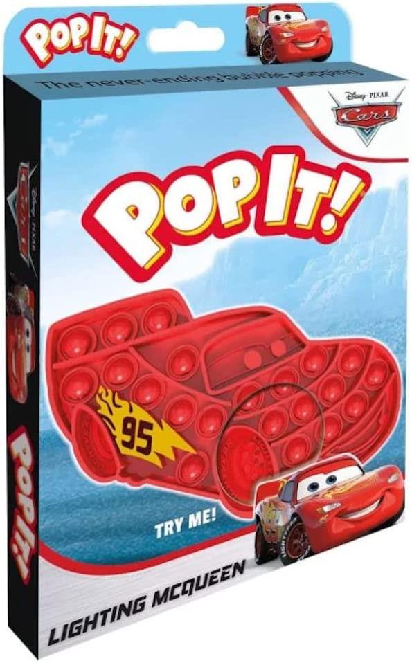 POP IT! Licensed 3-Pk (Pixar) Nemo, Lightning McQueen and Toy Story Alien