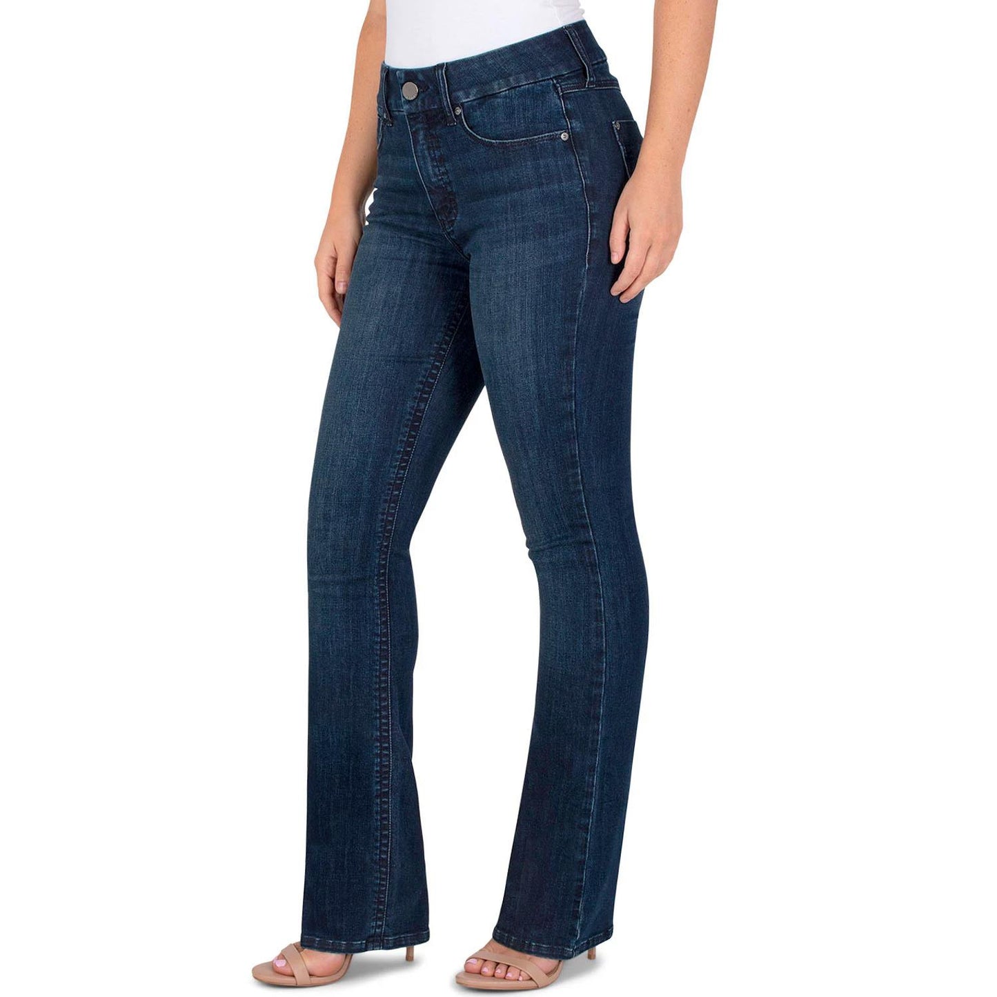Seven7 High Rise Tummyless Slim Bootcut Jeans