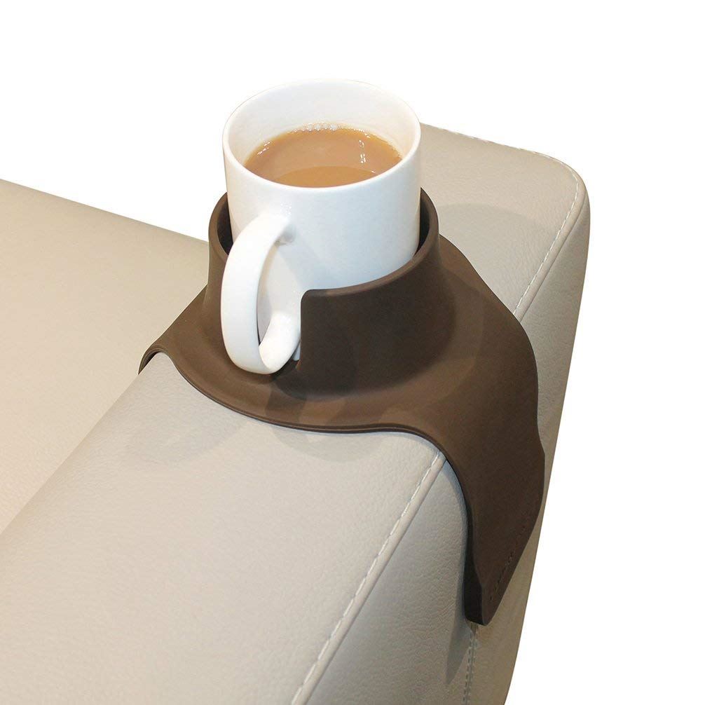 CouchCoaster Ultimate sofa drink holder Red Grey Brown Black Cream